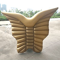 Giant inflatable wutterfly